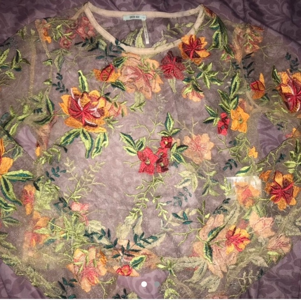 urban outfitters mesh crop top